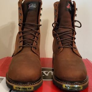 Justin Steeltoe Work Boots